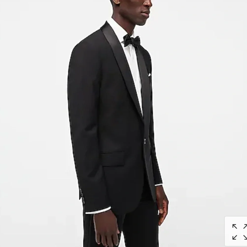 Jcrew Ludlow shawl-collar tuxedo jacket Italian 50676